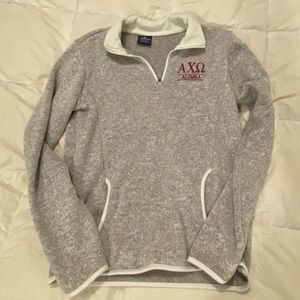 Oatmeal ALPHA CHI OMEGA pullover